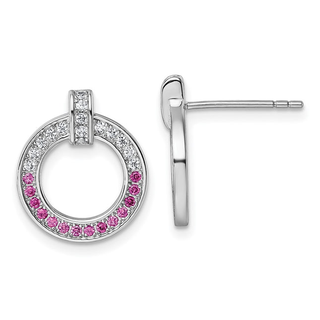 Sterling Silver Earrings Style QG7002E - Classique Jewelry Inc.