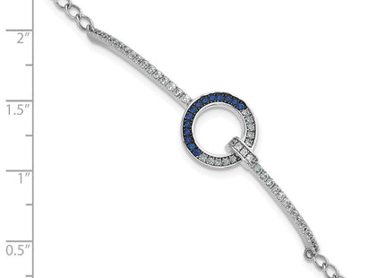 Sterling Silver Bracelets Style QG7003 - Classique Jewelry Inc.