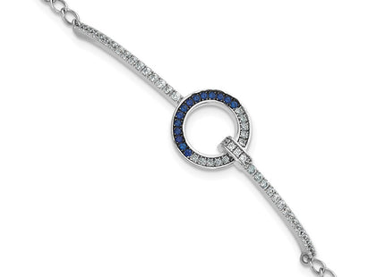 Sterling Silver Bracelets Style QG7003 - Classique Jewelry Inc.