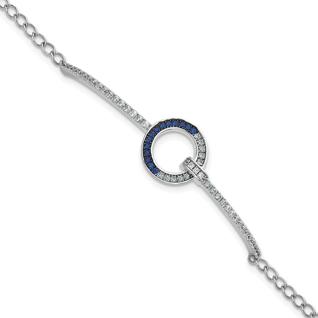 Sterling Silver Bracelets Style QG7003 - Classique Jewelry Inc.