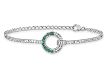 Sterling Silver Bracelets Style QG7004 - Classique Jewelry Inc.
