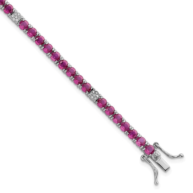Sterling Silver Bracelets Style QG7005 - Classique Jewelry Inc.