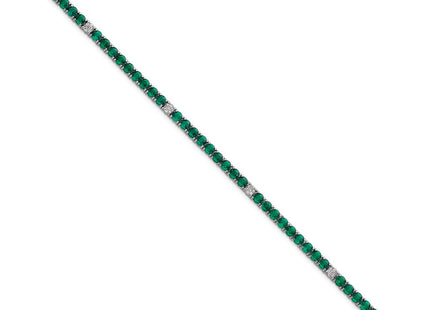 Sterling Silver Bracelets Style QG7007 - Classique Jewelry Inc.