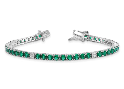 Sterling Silver Bracelets Style QG7007 - Classique Jewelry Inc.