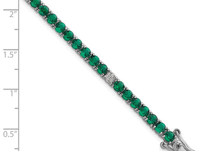 Sterling Silver Bracelets Style QG7007 - Classique Jewelry Inc.