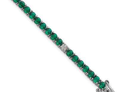 Sterling Silver Bracelets Style QG7007 - Classique Jewelry Inc.