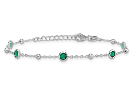 Sterling Silver Bracelets Style QG7008 - Classique Jewelry Inc.
