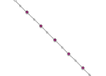 Sterling Silver Bracelets Style QG7010 - Classique Jewelry Inc.