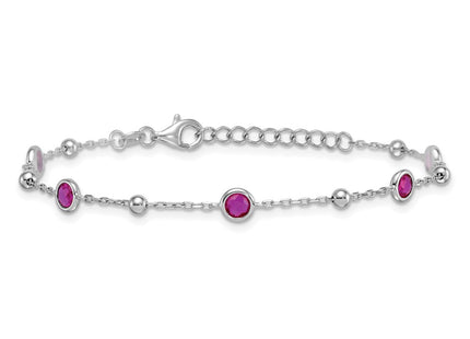 Sterling Silver Bracelets Style QG7010 - Classique Jewelry Inc.