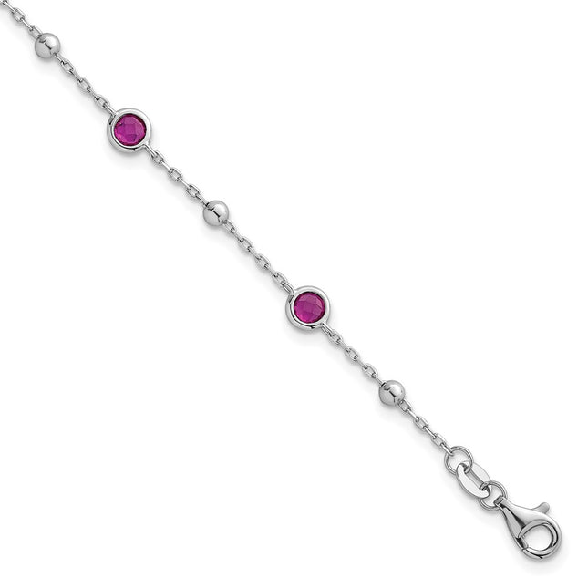 Sterling Silver Bracelets Style QG7010 - Classique Jewelry Inc.