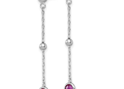 Sterling Silver Earrings Style QG7010E - Classique Jewelry Inc.