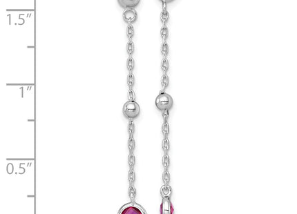 Sterling Silver Earrings Style QG7010E - Classique Jewelry Inc.