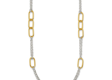 Sterling Silver Chain Necklaces Style QG7013 - Classique Jewelry Inc.
