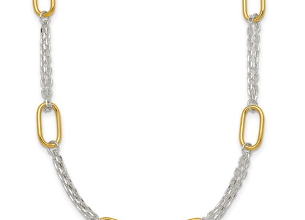 Sterling Silver Chain Necklaces Style QG7013 - Classique Jewelry Inc.