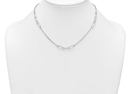 Sterling Silver Chain Necklaces Style QG7014 - Classique Jewelry Inc.