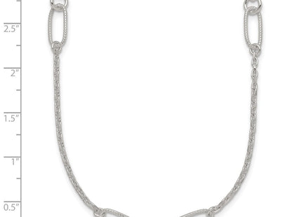 Sterling Silver Chain Necklaces Style QG7014 - Classique Jewelry Inc.