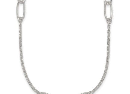 Sterling Silver Chain Necklaces Style QG7014 - Classique Jewelry Inc.