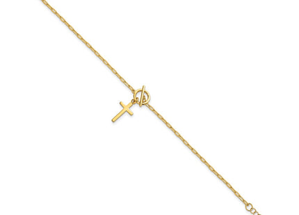 Sterling Silver Bracelets Style QG7020GP - Classique Jewelry Inc.