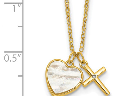 Sterling Silver Jewelry Style QG7021GP - Classique Jewelry Inc.