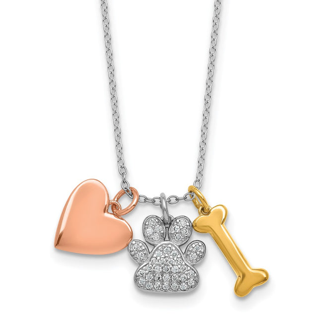 SS/Gold Plated Jewelry Style QG7034 - Classique Jewelry Inc.