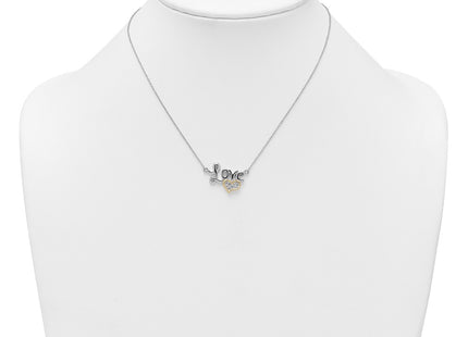 Silver/14k Two-Tone Jewelry Style QG7052 - Classique Jewelry Inc.