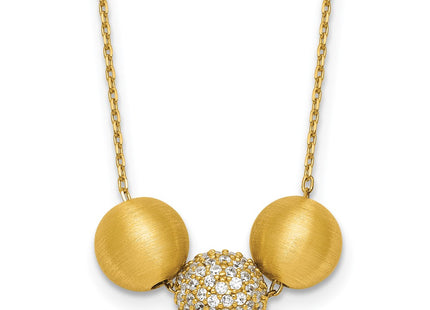 Sterling Silver Jewelry Style QG7061GP - Classique Jewelry Inc.