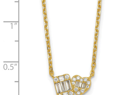 Sterling Silver Jewelry Style QG7065GP - Classique Jewelry Inc.