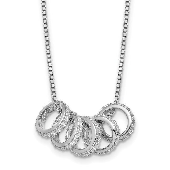 Sterling Silver Rings Style QG7074 - Classique Jewelry Inc.