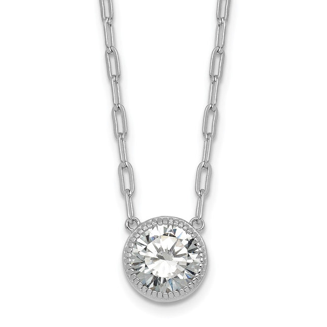 Sterling Silver Chain Necklaces Style QG7077 - Classique Jewelry Inc.