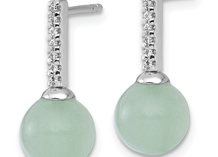 Sterling Silver Earrings Style QG7104E - Classique Jewelry Inc.