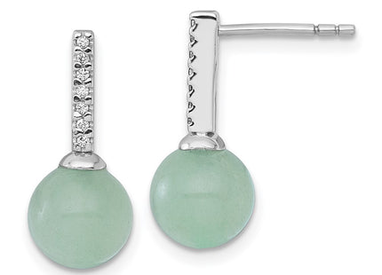 Sterling Silver Earrings Style QG7104E - Classique Jewelry Inc.