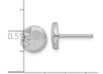 Sterling Silver Earrings Style QG7106E - Classique Jewelry Inc.