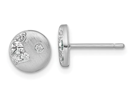 Sterling Silver Earrings Style QG7106E - Classique Jewelry Inc.