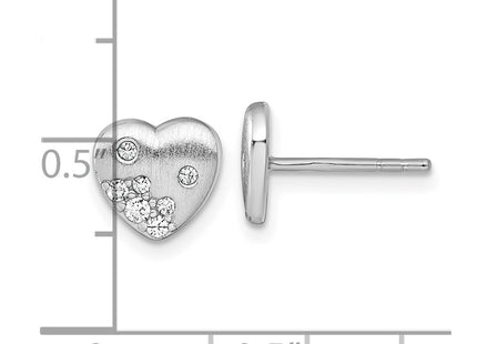 Sterling Silver Earrings Style QG7109E - Classique Jewelry Inc.