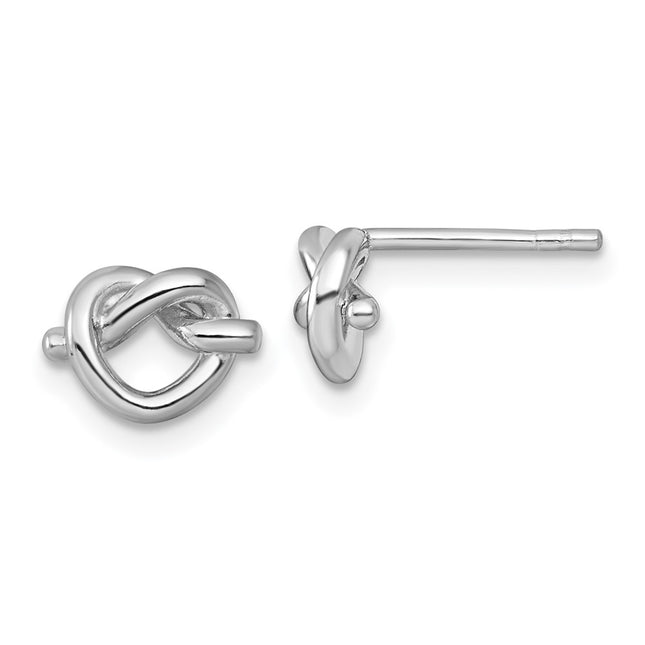 Sterling Silver Earrings Style QG7111E - Classique Jewelry Inc.