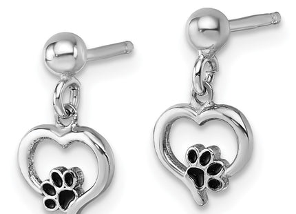 Sterling Silver Earrings Style QG7112E - Classique Jewelry Inc.