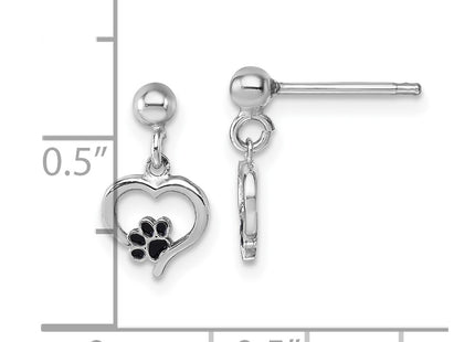 Sterling Silver Earrings Style QG7112E - Classique Jewelry Inc.