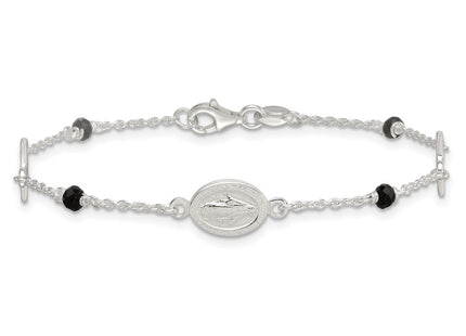 Sterling Silver Bracelets Style QG7121 - Classique Jewelry Inc.