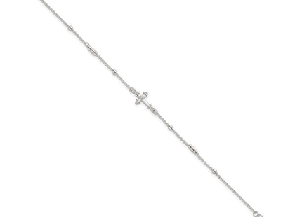 Sterling Silver Bracelets Style QG7122 - Classique Jewelry Inc.
