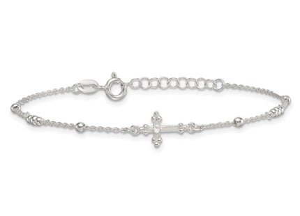 Sterling Silver Bracelets Style QG7122 - Classique Jewelry Inc.