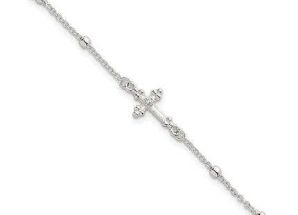 Sterling Silver Bracelets Style QG7122 - Classique Jewelry Inc.