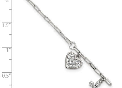 Sterling Silver Bracelets Style QG7123 - Classique Jewelry Inc.