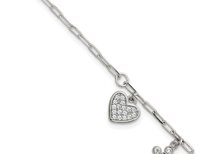Sterling Silver Bracelets Style QG7123 - Classique Jewelry Inc.