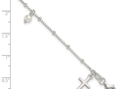Sterling Silver Bracelets Style QG7124 - Classique Jewelry Inc.