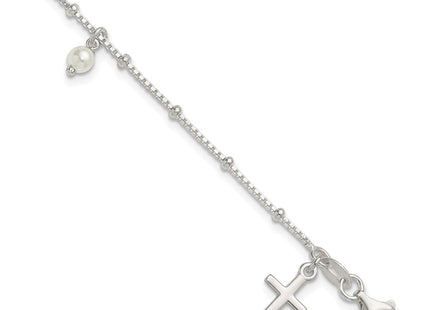 Sterling Silver Bracelets Style QG7124 - Classique Jewelry Inc.