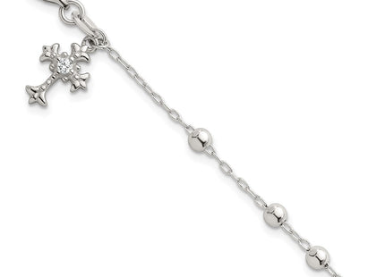 Sterling Silver Bracelets Style QG7126 - Classique Jewelry Inc.