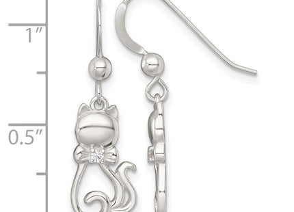 Sterling Silver Earrings Style QG7129E - Classique Jewelry Inc.