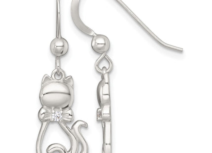 Sterling Silver Earrings Style QG7129E - Classique Jewelry Inc.