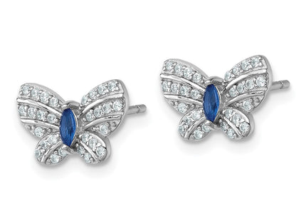 Sterling Silver Earrings Style QG7131E - Classique Jewelry Inc.