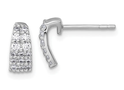 Sterling Silver Earrings Style QG7134E - Classique Jewelry Inc.